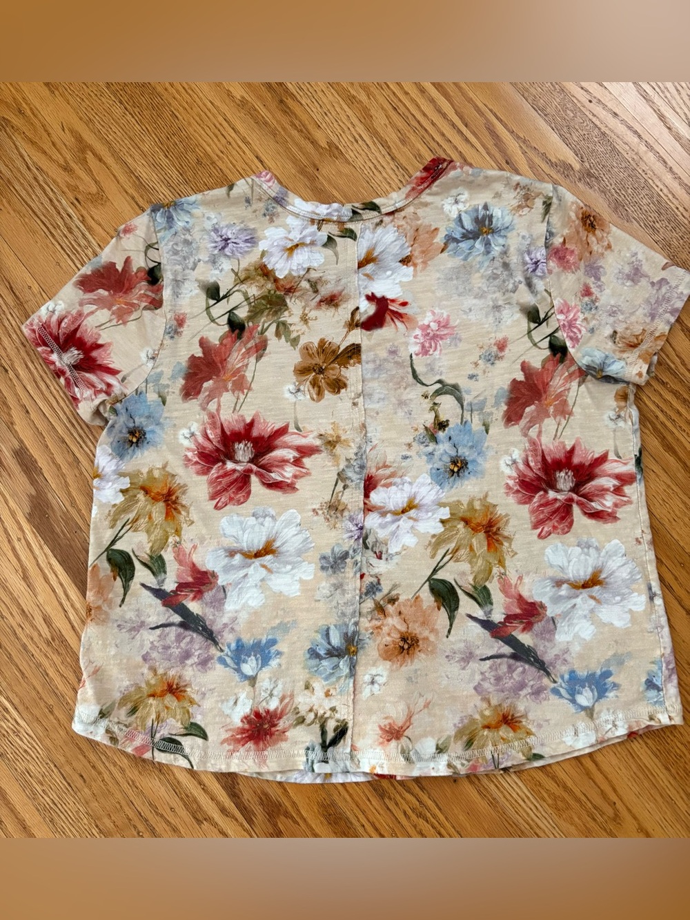 Anthropologie Bennie Floral Tee - Picture 2 of 4